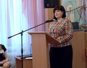 Ведущий специалист отдела образования Ленинского района Степанова Ольга Валерьевна приветствует участников семинара