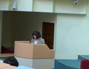 Щелканова Наталия Юрьевна представила информацию  о проведении в 2025 году празднования 90-летия со дня рождения народного артиста СССР Олега Павловича Табакова