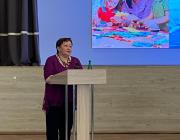 Выступает Борсук Александра Викторовна, директор МУ «МЦОКО»