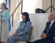 Выступает Литневская Юлия Михайловна, председатель комитета по образованию и культуре Саратовской областной Думы