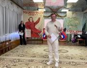 Заместитель председателя Саратовского областного отделения общественной организации "Педагогическое общество России" Сергей Юрьевич Цикунов отчитывается о проделанной работе